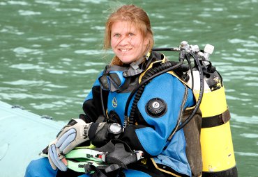 Directora del Centro Científico “Huinay” investigará impactos del agua de los glaciales en ecosistema marino de la Patagonia - Foto 1