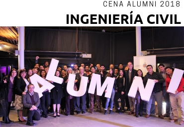 Ingeniería Civil realizó su tradicional Cena Alumni