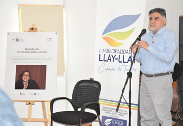 Presentan exposición fotográfica sobre Margot Loyola en Biblioteca Pública de Llay Llay