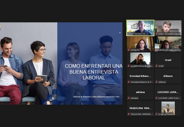 Red Alumni PUCV realizó primer ciclo de talleres de Inserción Laboral online