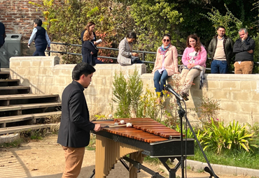 Galería: “Más arte, más cultura en tu campus” sorprendió con concierto de marimba