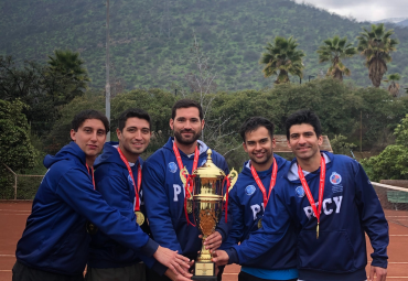 Selección masculina de Tenis se corona campeona nacional