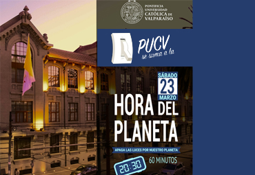 PUCV se suma a la Hora del Planeta