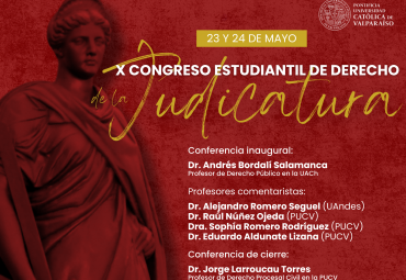 X Congreso Estudiantil de Derecho de la Judicatura