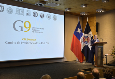 Rector Nelson Vásquez asume presidencia de la Red G9