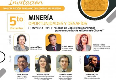 Director del Centro de Minería PUCV integrará panel sobre cobre y economía circular