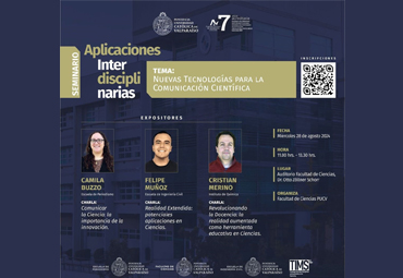 Seminario de Aplicaciones Interdisciplinarias: “Nuevas Tecnologías para la Comunicación Científica”