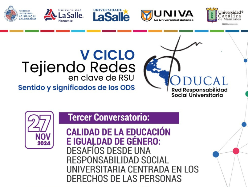 Conversatorio del V Ciclo: Tejiendo Redes en clave de Responsabilidad Social Universitaria