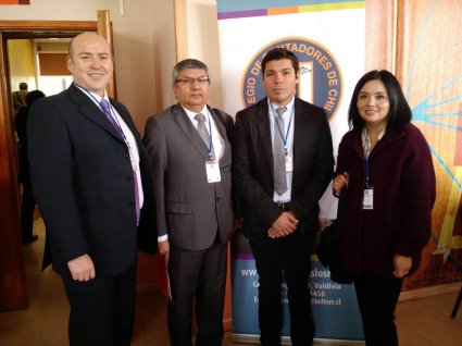 Docentes de nuestra Escuela asisten al XIX Congreso Nacional de Contadores de Chile 2015