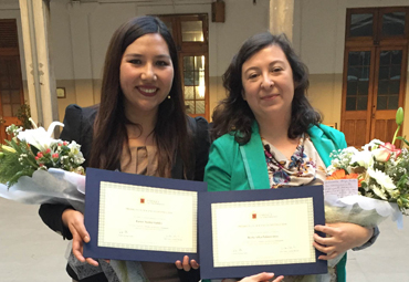 Profesoras Berta Silva Palavecinos y Karen Núñez Valdés reciben Premio a la Docencia Distinguida