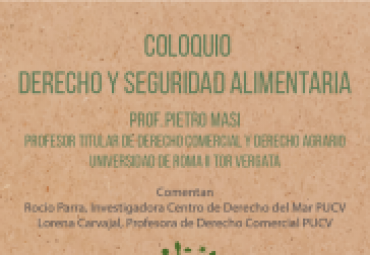 Coloquio Derecho y Seguridad Alimentaria