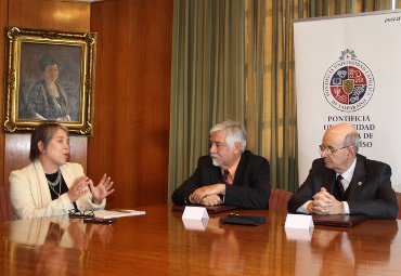 PUCV firmó convenio de colaboración con el Parque Cultural de Valparaíso