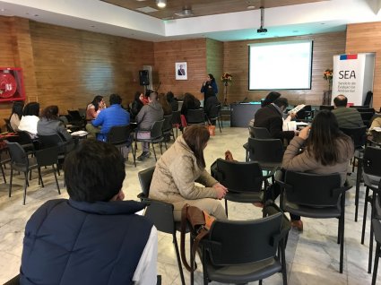 Profesora Rocío Parra realiza capacitación a funcionarios públicos de la Región de O'Higgins