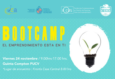 Bootcamp “El emprendimiento está en ti”