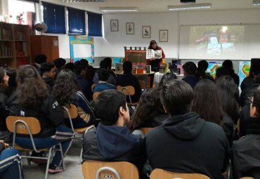 ILCL participa en actividades de Semana del Libro en 5 colegios de la región