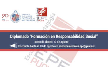 Escuela de Pedagogía PUCV invita a profesores a participar en Diplomado “Formación en Responsabilidad Social”