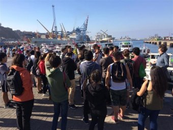 El Instituto de Geografía recibió a los nuevos alumnos de la promoción 2019 en jornada de inducción y terreno por Valparaíso.