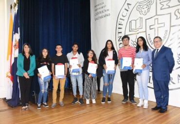 PUCV recibe a 142 nuevos estudiantes de los programas PACE, Propedéutico y BETA