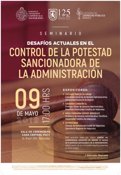 Seminario "Desafíos actuales en el control de la potestad sancionadora de la Administración"