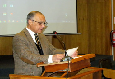 Decano José Marín presentó la Cuenta Anual de la Facultad de Filosofía y Educación