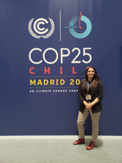 Investigadora Rocío Parra participa en la COP25