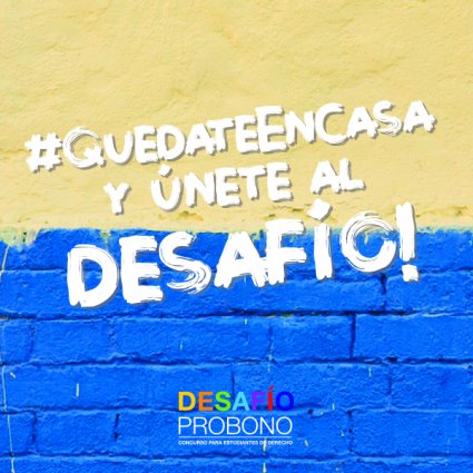 Postulaciones concurso “Desafío Pro Bono”