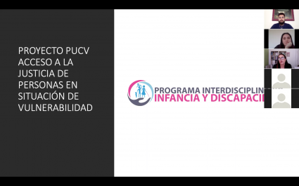 Programa Interdisciplinario Infancia y Discapacidad lleva a cabo curso de capacitación