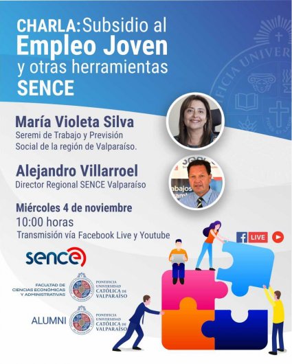 Charla Sence: Subsidio al Empleo Joven y otras herramientas de Sence