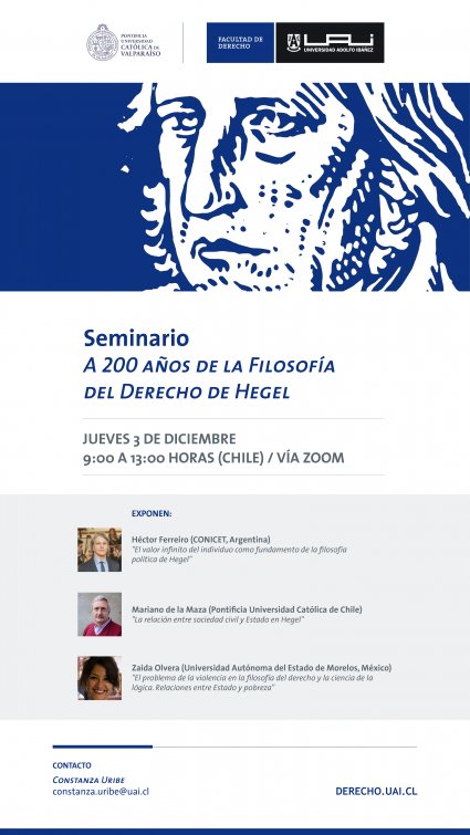 Seminario "A 200 años de la filosofía del derecho de Hegel"