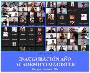 Inauguración año académico de nuestro Magíster