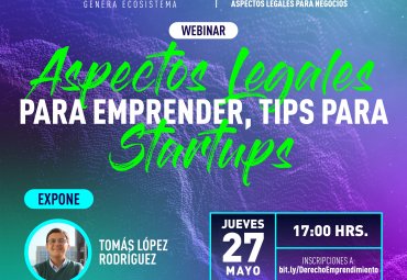 Charla DINamo: “Aspectos legales para emprender, tips para startups”