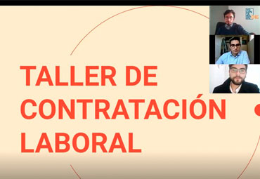 Emprendedores participan en Taller de Contratación Laboral impartido por Voluntariado DIE PUCV