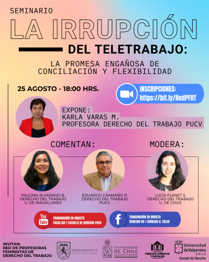 Seminario "La irrupción del teletrabajo: la promesa engañosa de conciliación y flexibilidad"