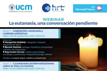 Dr. Benoit Mathot abordará los desafíos de la eutanasia en webinar de la UCM