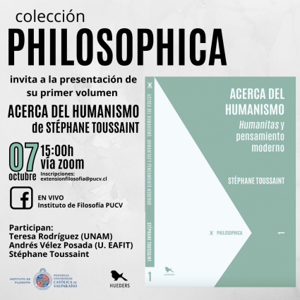 Colección Philosophica realizará presentación de su primer volumen