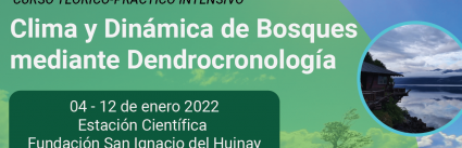 Postulaciones abiertas para curso “Clima y Dinámica de Bosques mediante Dendrocronología”