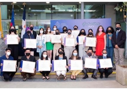 De manera presencial, el Instituto de Biología realiza segunda ceremonia de titulación del programa de Licenciatura en Biología y de título de Profesor de Biología y Ciencias Naturales