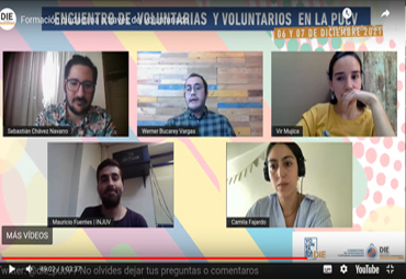 Con dos días de distintas actividades se realizó el primer Encuentro de Voluntarias y Voluntarios en la PUCV