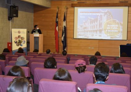 Instituto de Biología PUCV da la Bienvenida a los nuevos estudiantes