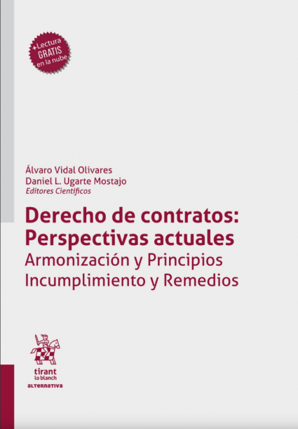 Profesores de Derecho civil participan en libro sobre Derecho de contratos