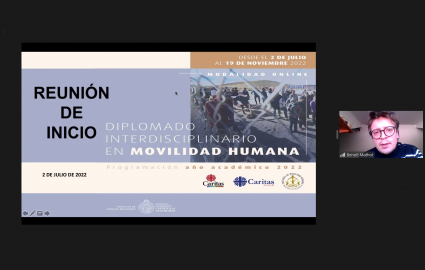 Diplomado Interdisciplinario en Movilidad Humana realiza reunión inicial