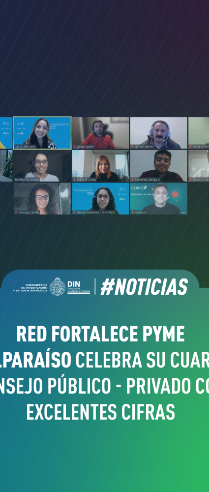 Red Fortalece Pyme Valparaíso celebra su 4° Consejo Público - Privado con excelentes cifras