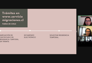 Programa Migrantes de la Clínica Jurídica de Derecho PUCV realiza charla al Programa de Intervención Especializada Miguel Woodward