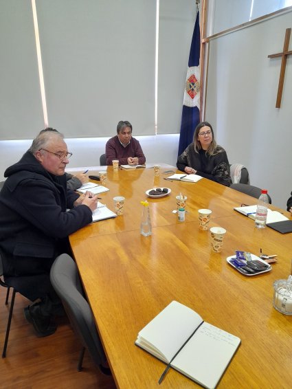 Delegado Episcopal del Área de Educación de la Diócesis de Valparaíso se reúne con la directiva del Instituto de Ciencias Religiosas de la Facultad Eclesiástica de Teología de la PUCV