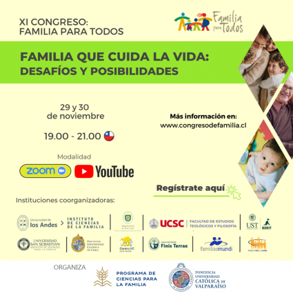 Programa de Ciencias para la Familia PUCV organiza XI Congreso Familia para Todos 2022