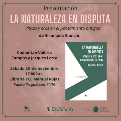 Presentación La naturaleza en disputa. Physis y eros en el pensamiento antiguo,