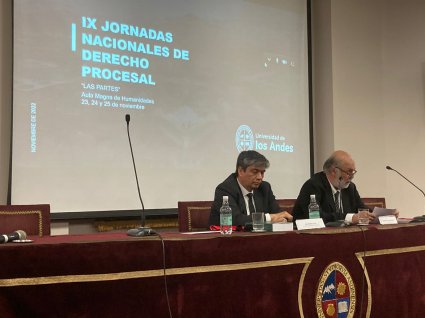 Profesores y estudiante de Derecho PUCV participan en las IX Jornadas nacionales de Derecho Procesal