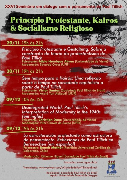 Dr. Benoit Mathot expone en seminario de la Sociedade Paul Tillich do Brasil