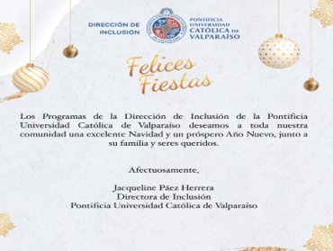 Feliz Navidad y próspero año nuevo