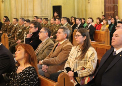 Autoridades de la Facultad Eclesiástica de Valparaíso participaron en la celebración del Te Deum en Iglesia Catedral de Valparaíso